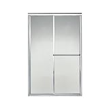 スターリング配管5960 – 44sシャワードアバイパス65 – 1 / 2 " H x 39 – 44 " W Pebbledガラスシルバー