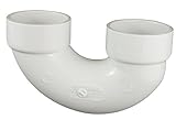 Canplas 193201-1S PVC DWV U Bend, 1 1/2-Inch, White [並行輸入品]