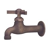 立水栓/水栓柱に取付け 蛇口 トリアングル蛇口 ブロンズ色