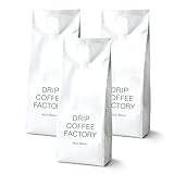 ドリップコーヒーファクトリー リッチ ブレンド コーヒー 豆 のまま (500グラム (x 3), リッチブレンド)