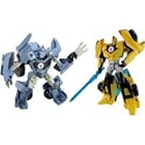 Takara Tomy Transformers Adventure TAVVS01 Bumblebee VS steel Joe