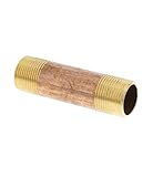 Aqua Plumb 6900506真鍮ニップル、3 / 4 " x 3 – 1 / 2 "