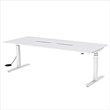 サンワサプライ 電動昇降ミーティングデスク ERD-MTG21090