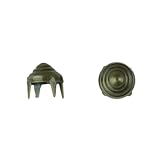 Beehive Cone Nailhead, Size 30, Solid Brass, Colonial Gold Finish, 300 pieces per pack by C&C Metal 