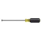 Klein Tools 646-1/4M 1/4-Inch Hex Magnetic Tip Nut Driver with 6-Inch Hollow Shank [並行輸入品]