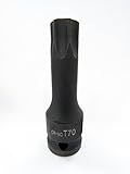 Koshihara ヘックスローブビットソケットL78　T70　1/2"DR　インパクト DIY 整備用工具