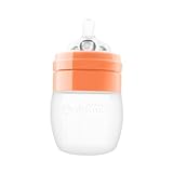 dramaシリコーン哺乳瓶 (200ml, ピンク)