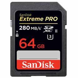 サンディスク SDXCメモリーカード 64GB UHS-IIExtremePRO エクストリームプロ SDSDXPB-064G-J35