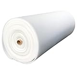 富士ゴム産業 ウレタンスポンジロール（1本）【カットして使える】 (白, 10ｍロール，厚み20mm，幅1200mm)