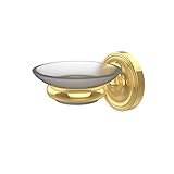 Allied Brass PR-62-PB Wall Mounted Soap Dish Holder, Polished Brass [並行輸入品]