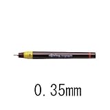 イソグラフIPL（一式）151-035_0.35mm：【製図用品】：210-0317