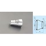 エスコ 2"x1"溶接同心レデューサー(ステンレス製) EA469FF-13