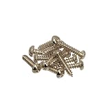 YJB PARTS ペグビス インチ規格 #2×3/8"（プラス頭） ニッケル 12pcs/set