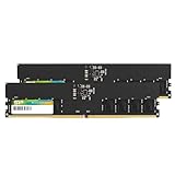 シリコンパワー DDR5 64GB (2x32GB) 5600MHz (PC5-44800) 288ピン CL46 1.1V UDIMM Non-ECC デスクトップ RAM コンピューター メモリ SP064GBLVU560F22