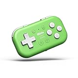 8Bitdo Micro BluetoothゲームパッドポケットサイズミニコントローラSwitch/Switch 2、Android、Raspberry Pi用、キーボードモード対応 (Green)