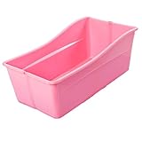柏屋通商 ベビーバス 折りたたみ 簡単収納タイプ (ピンク)