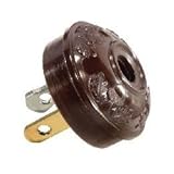 B&P Lamp Brown Acorn Style Early Lamp Plug [並行輸入品]