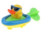 P Prettyia ベビーバス　創造的　超可愛いアヒルの形　泳ぐ動物　シャワー　お風呂　幼児　おもちゃ　贈り物