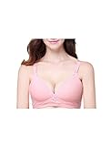 uxcell 授乳ブラジャー マタニティブラ 母乳 通気性 綿 ダブルフロントバックル レディース