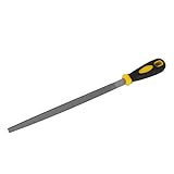 uxcell　三角形ヤスリ　トライアングルファイル　ミドルカット　ハンドツール　高炭素鋼