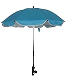 Joyoldelf ベビーカー用パラソル　傘　防水　日差し、紫外線に抵抗　角度調節可ガーず　児童用三輪車、自転車 (藍)