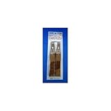 「TANNER」棚受け金具 タッチポン(小200mm) 茶