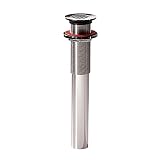 Decolav 9296-PN Grid Drain without Overflow, Polished Nickel [並行輸入品]