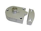Knape＆フォークトKv0989のAluシークレット·ゲートラッチ - アルミ