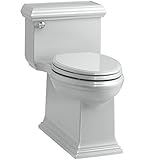 KOHLER K-6424-95 Memoirs Classic Comfort Height Skirted One-Piece Compact Elongated 1.28 GPF Toilet 