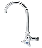 カクダイ 横形スワン水栓 13 7080