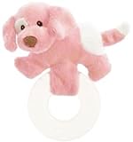 Baby Gund Spunky Puppy Teether - Pink by Baby Gund