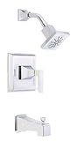 Danze D500036T Logan Square Tub and Shower Trim Kit, Chrome [並行輸入品]