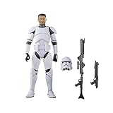 ハズブロ(HASBRO) スター・ウォーズ STAR WARS ブラックシリーズ フェーズII クローン・トルーパー, スター・ウォーズ/クローン・ウォーズ 6インチ (15 cm) サイズ アクションフィギュア, 対象年齢4才以上 F7105 正規品