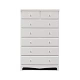 アルファタカバ 姫系チェストシリーズ キラーズ 75cm幅6段 ホワイト