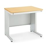 コクヨ オフィスデスク インベント TKG-B86SAWP1M 平机 幅80×奥行60cm ライトナチュラル