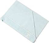 UCHINO BABY&KID'S BATH ふんわりバニー フード付きバスタオル 70×110cm ブルー