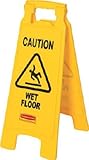 [T-8193917]ラバーメイド　フロアセーフティサイン　イエロー 61127704