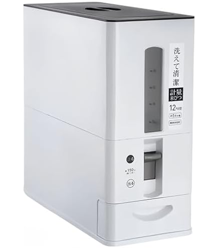 Amazon｜ベストコ ハイザー 計量米びつ 12kg US-12｜米びつ