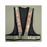 MEIWA 名和興産 LEDベスト 台形シート付 経済タイプ(LED16個付) LED-BW(T)H2-75-017