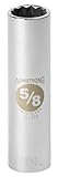 Armstrong 12-332 1-Inch, 12 Point, 1/2-Inch Drive SAE Deep Socket [並行輸入品]