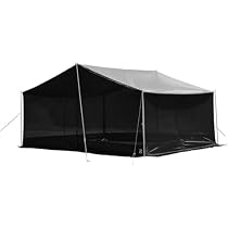 Amazon | CAMVIL ZIP-TARP ジッパータープ 5m ブラックコーティング
