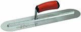 MARSHALLTOWN The Premier Line MXS20FRD 20-Inch X 4-Inch Finishing Trowel-Fully Rounded, Curved DuraS