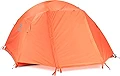 Marmot Catalyst 2P, Lightweight 2/3-person Trekking Tent, Waterproof Backpacking Tent for Camping and Hiking, Red Sun/Cascade Blue, 2 Person