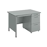 コクヨ(KOKUYO) 片袖机 事務用デスクSR型 W1000×D700×H700mm SD-SR107S3P グレー