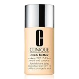 Clinique(クリニーク) イーブン ベター メークアップ 15 63 フレッシュ ベージュ 30mL | リキッドファンデーション ギフト メイク リキッドファンデ クリームファンデ ギフト プレゼント デパコス 【正規品】
