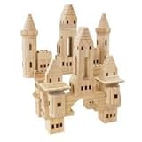 Discovery Kids 69-Piece Wooden Castle Block Set by Discovery Kids [並行輸入品]
