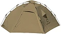 クイックキャンプ QUICKCAMP 2021年旧仕様品 ダブルウォール ワンタッチテント 4人-5人用 インナーテント付き タン QC-HL270_21 TN