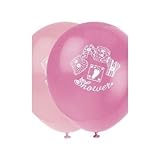 A Baby Girl Stitchings Balloons by Shower My Baby