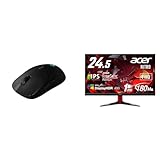 【セット買い】 【Amazon.co.jp限定】 Logicool G ワイヤレス ゲーミング マウス G-PPD-002WLrd + Acer ゲーミングモニター Nitro 24.5インチ VG252QM3bmiipx
