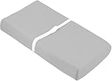 Kushies Baby Change Pad Fitted Sheet, Grey Solid by Kushies